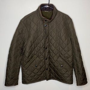 Barbour Powell Quilt Brown Jacket- Size: Large